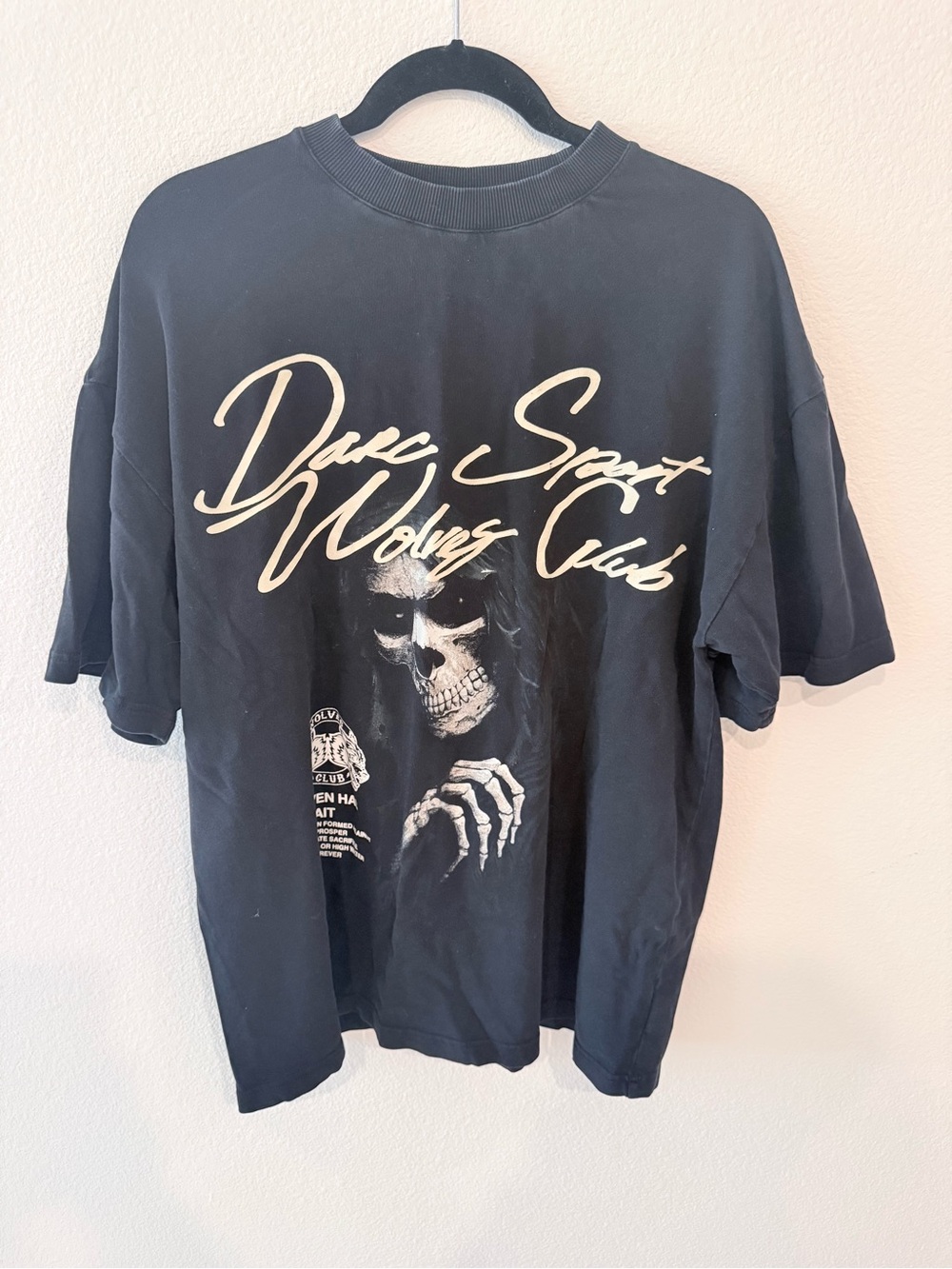 Dark Sport Wolves Club Graphic T-Shirt